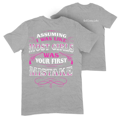 Blowout |  Your First Mistake Back Print Apparel