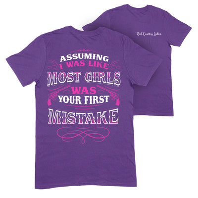 Blowout |  Your First Mistake Back Print Apparel