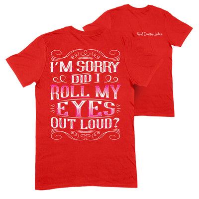 Blowout |  Roll My Eyes Out Loud Apparel