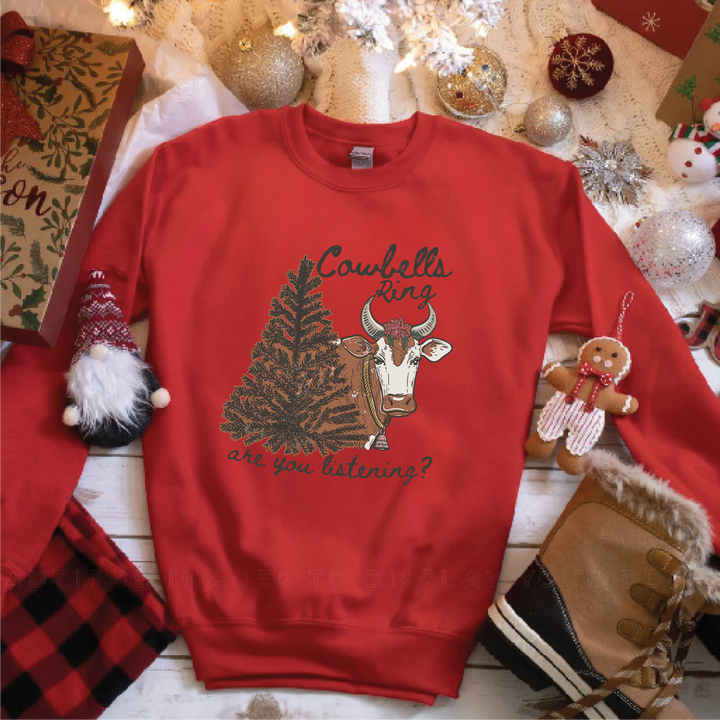 Cowbells Ring Sweatshirts