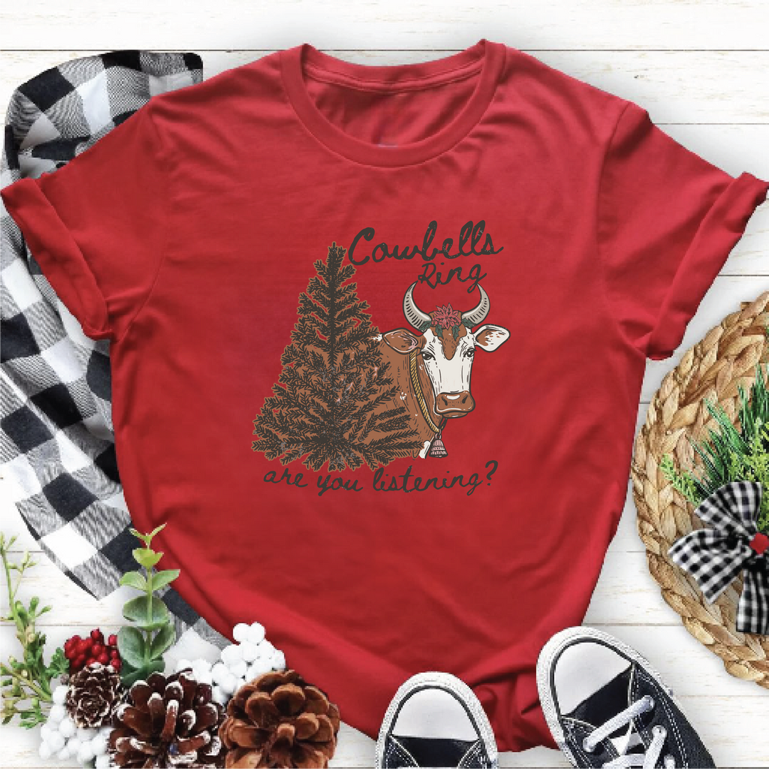 Cowbells Ring Tees