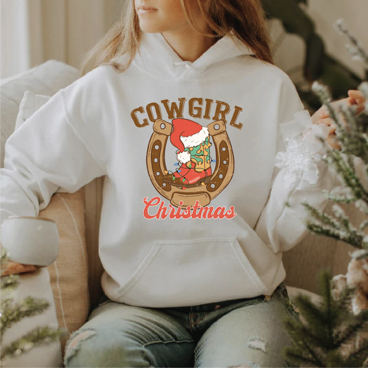 Cowgirl Christmas Sweatshirts