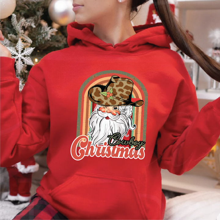 Black Friday | Cowboy Santa Christmas Sweatshirts