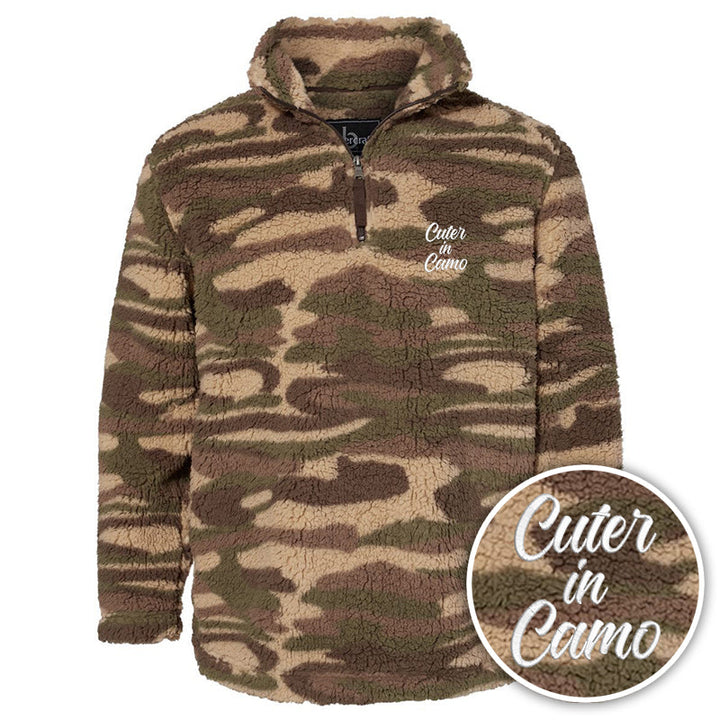 Cuter In Camo Sherpa