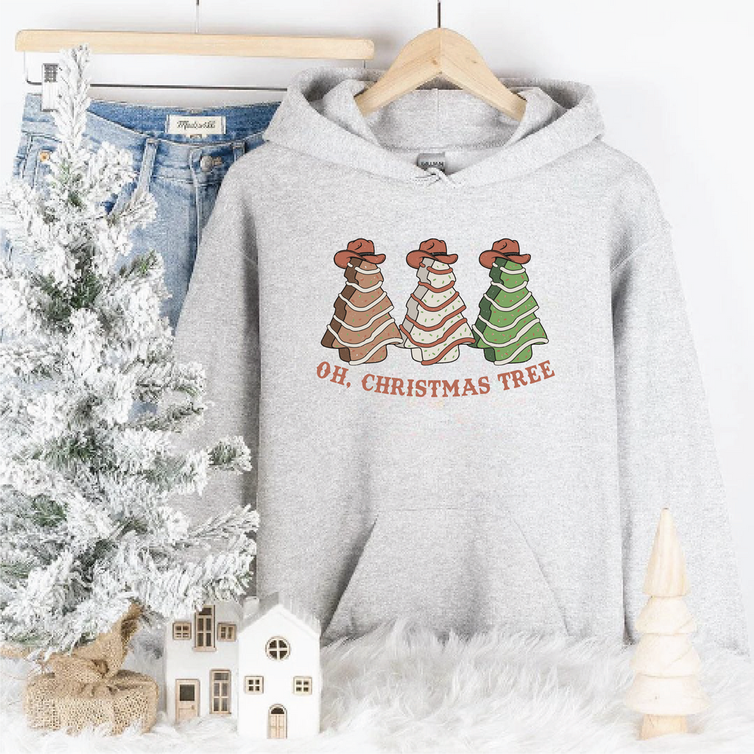 Oh Christmas Tree Cake Sweatshirts