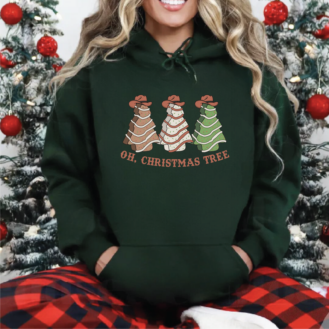 Oh Christmas Tree Cake Sweatshirts