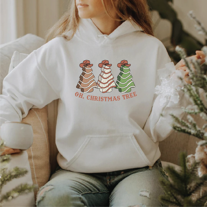 Oh Christmas Tree Cake Sweatshirts