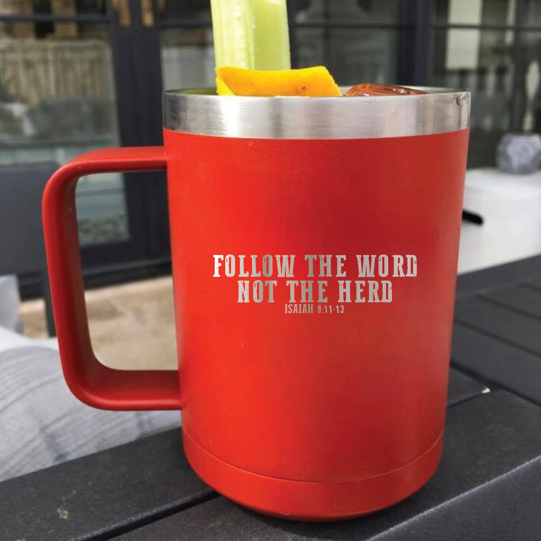 Follow The Word Coffee Mug