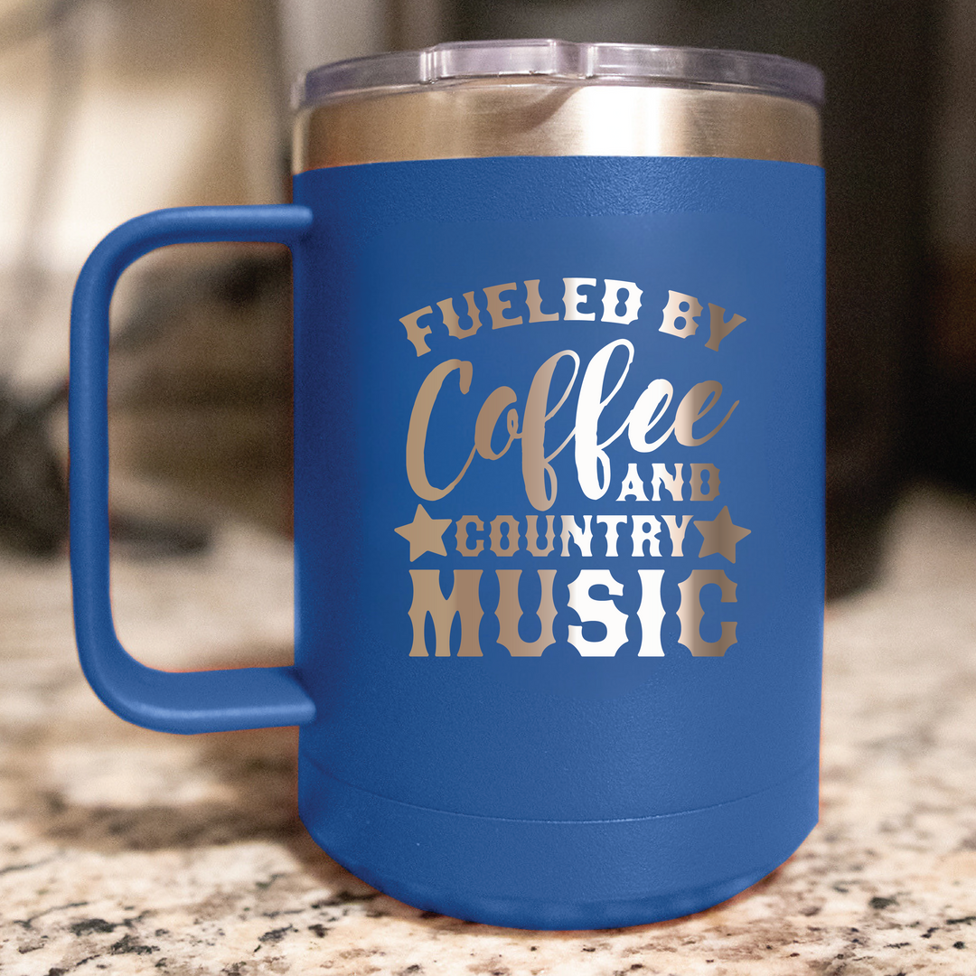 Fueled By Coffee And Coffee Music Coffee Mug