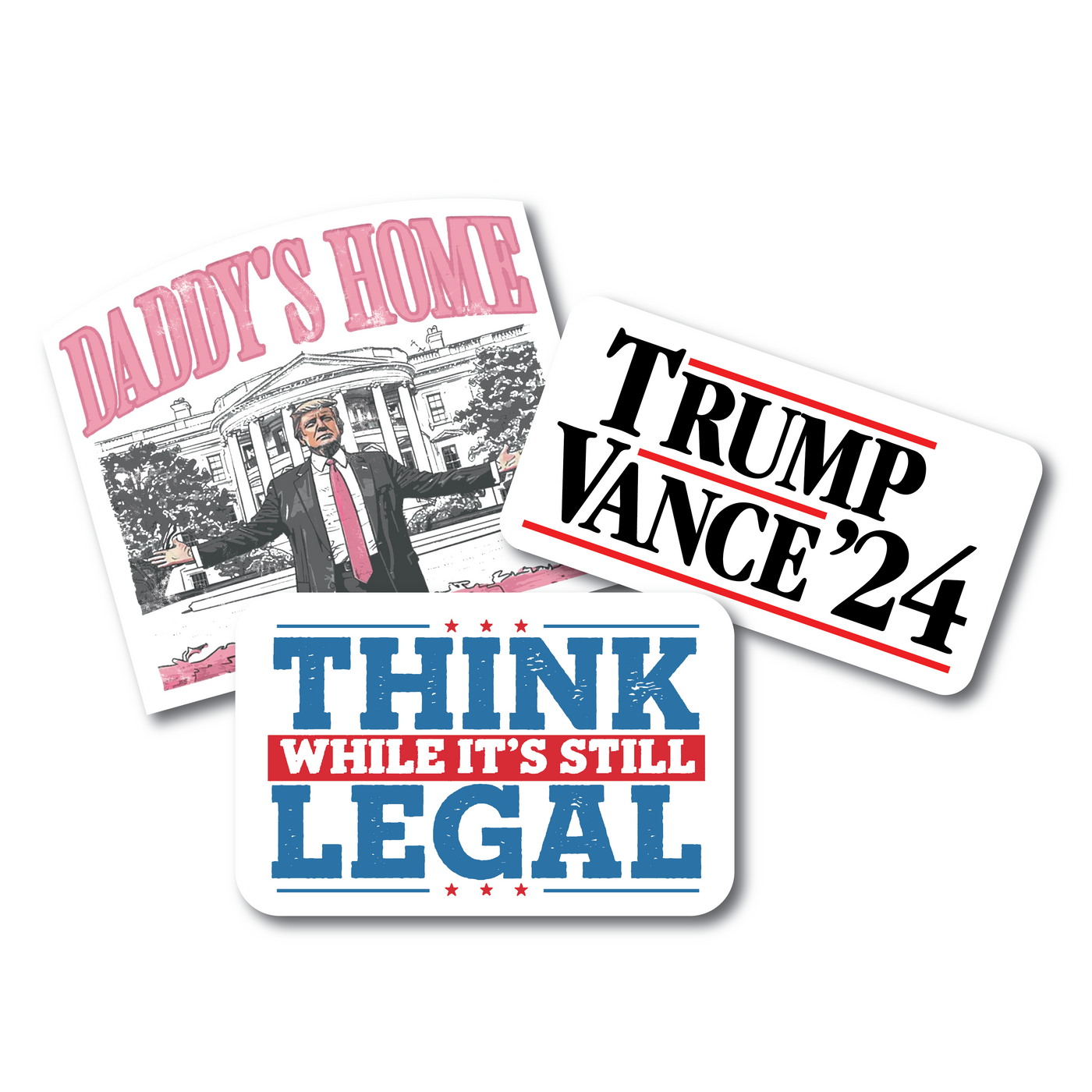 Trump Vance 2024 Sticker Pack