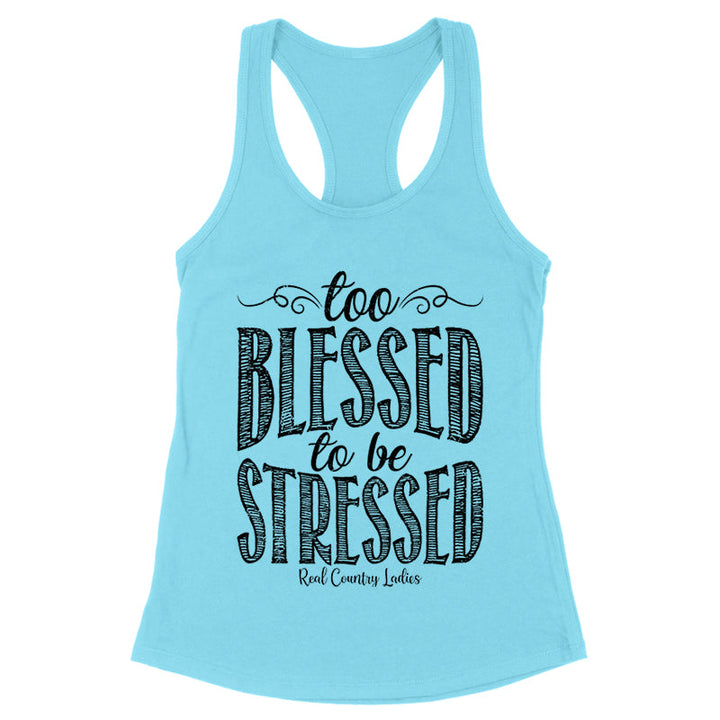 Black Friday | Too Blessed Black Print Front Apparel