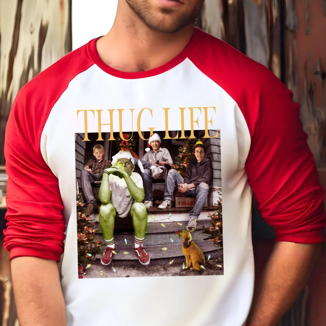 Christmas Thug Life Unisex Tees