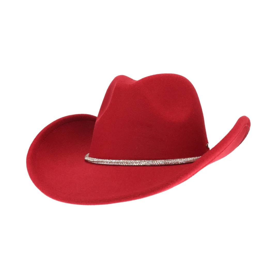 Reno Vegan Fabric C.C Cowboy Hat