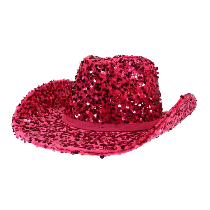 NashVegas Sequin C.C Cowboy Hat