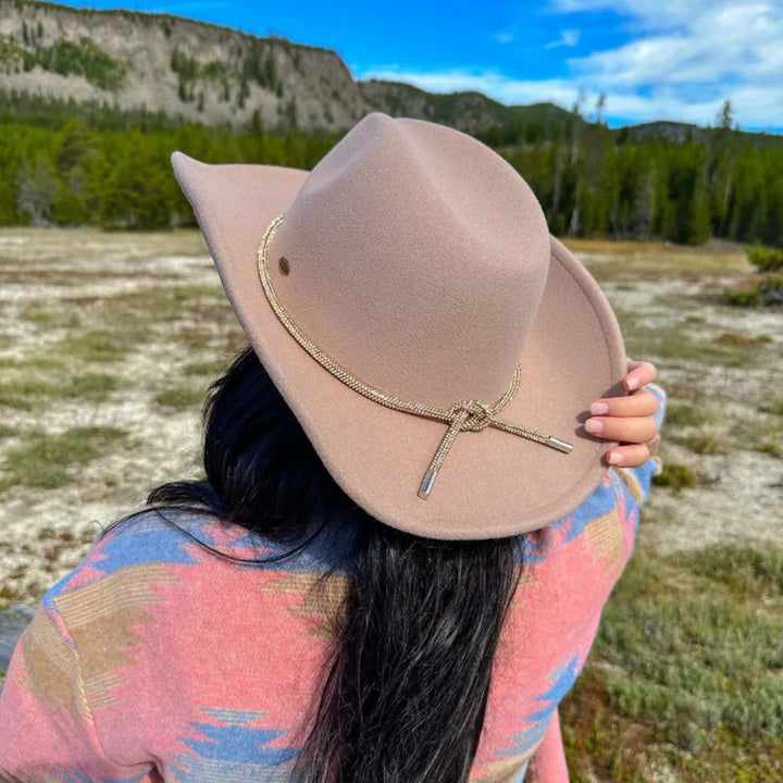 Reno Vegan Fabric C.C Cowboy Hat