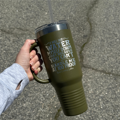 Water Myself Down 40oz Premium Tumbler