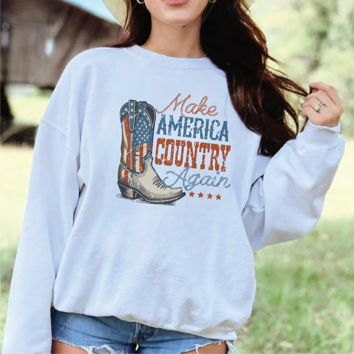 Make America Country Again Sweatshirts