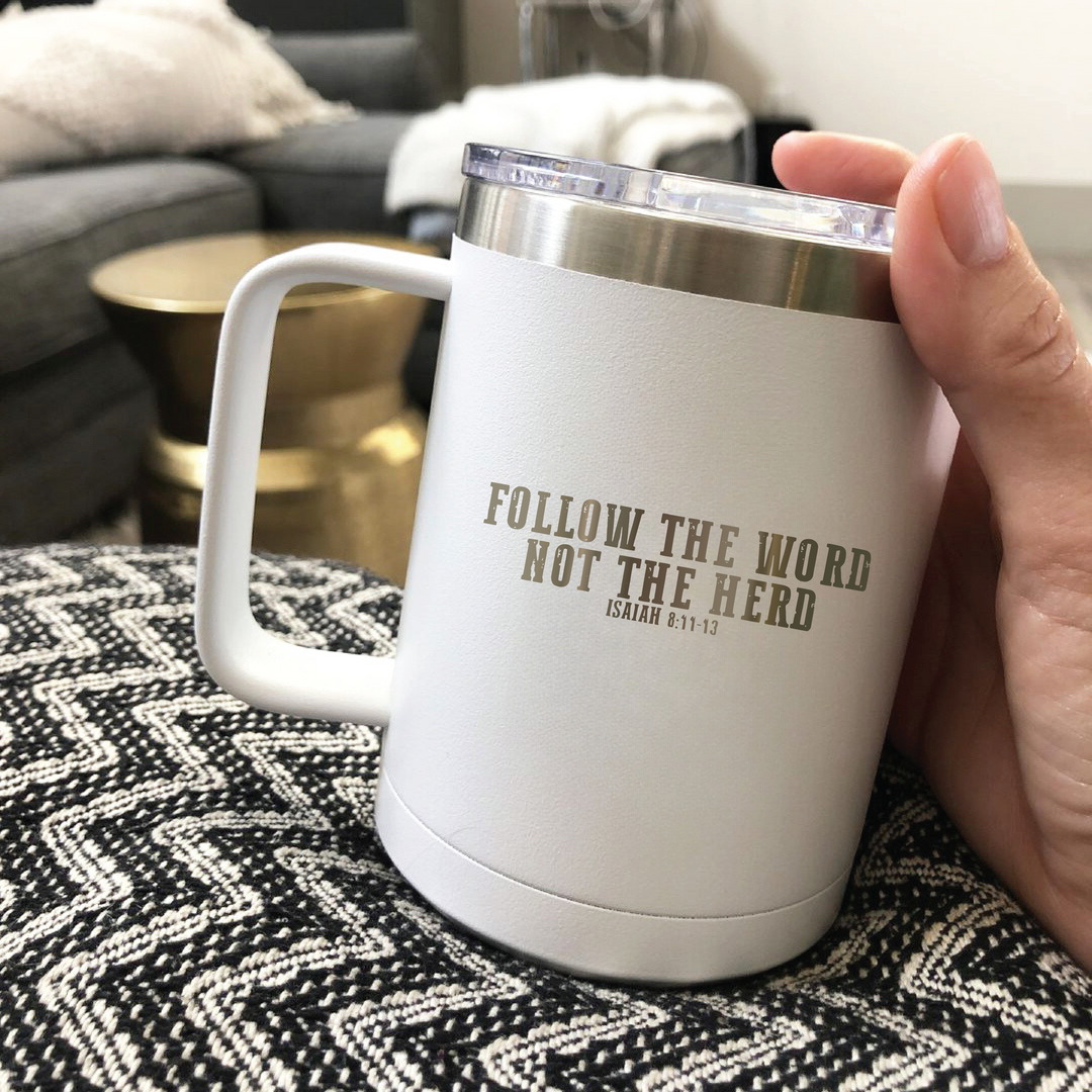 Follow The Word Coffee Mug