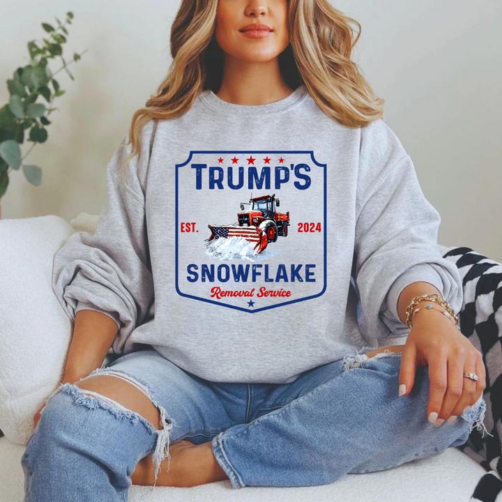 Snowflake Removal Service Sweatshirts