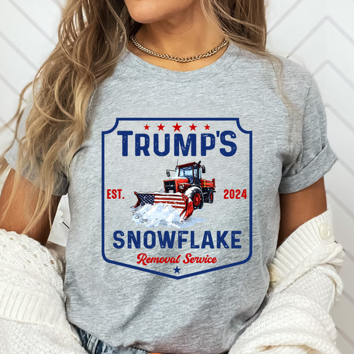 Snowflake Removal Service Tees