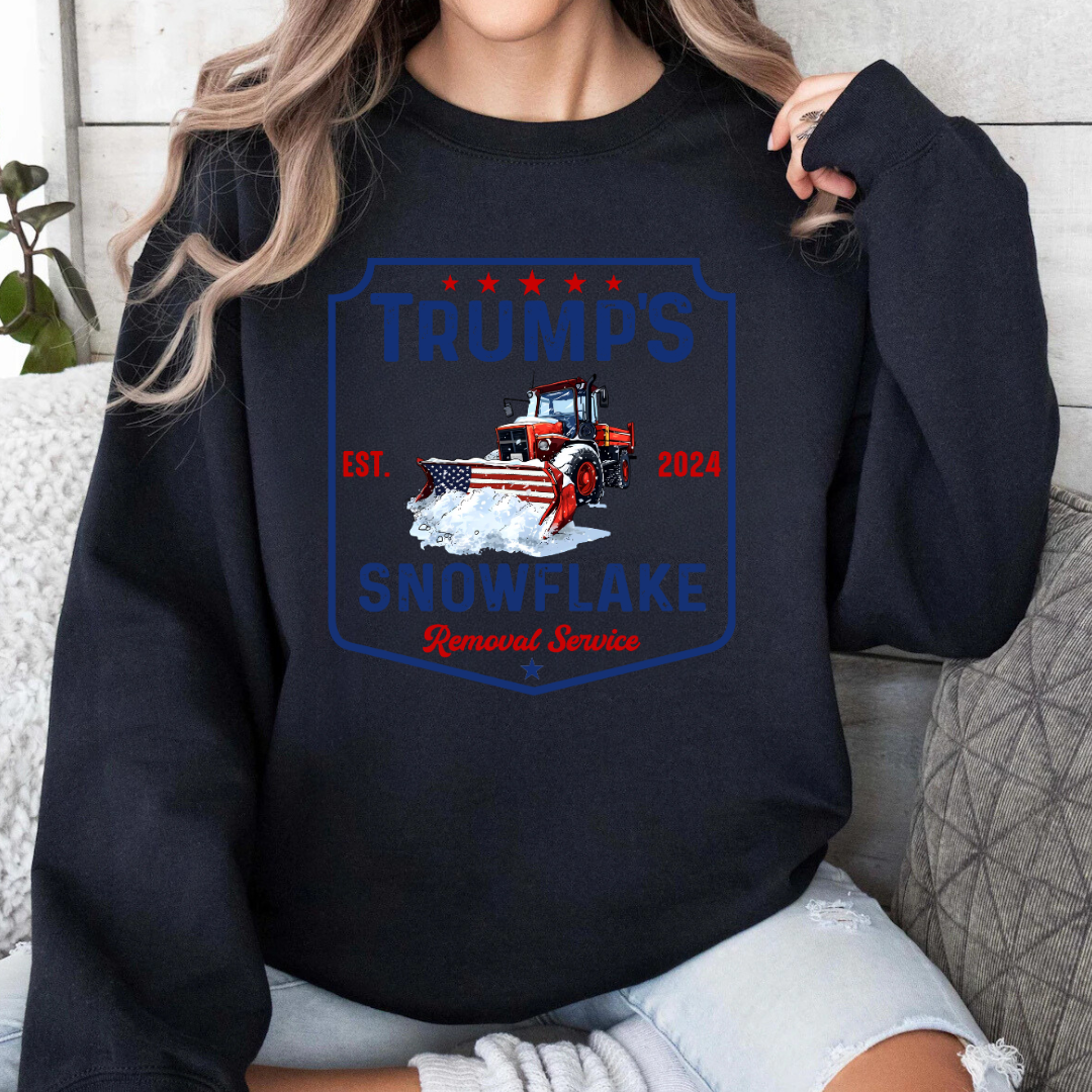 Snowflake Removal Service Sweatshirts