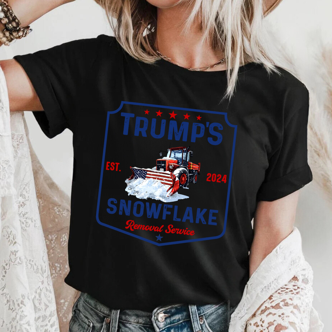 Snowflake Removal Service Tees