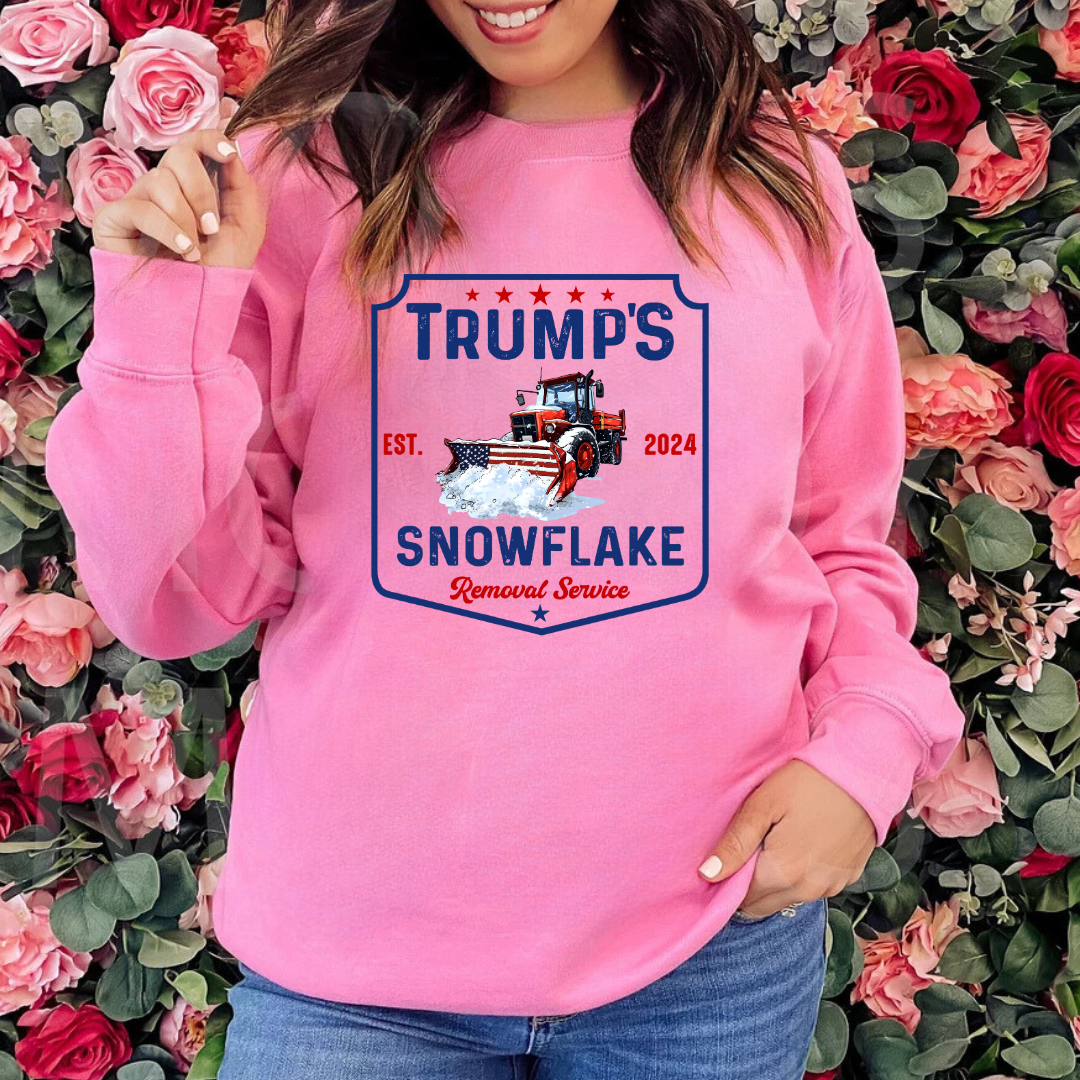 Snowflake Removal Service Sweatshirts