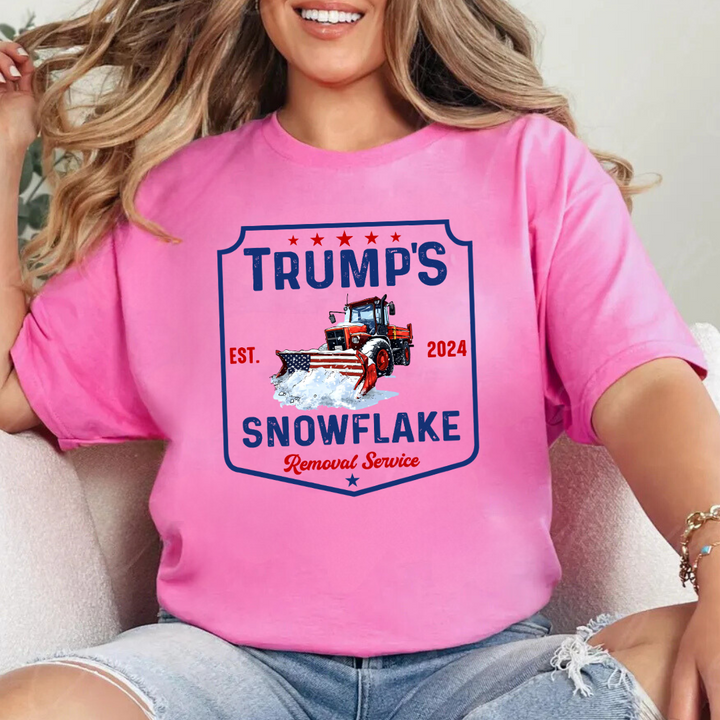 Snowflake Removal Service Tees