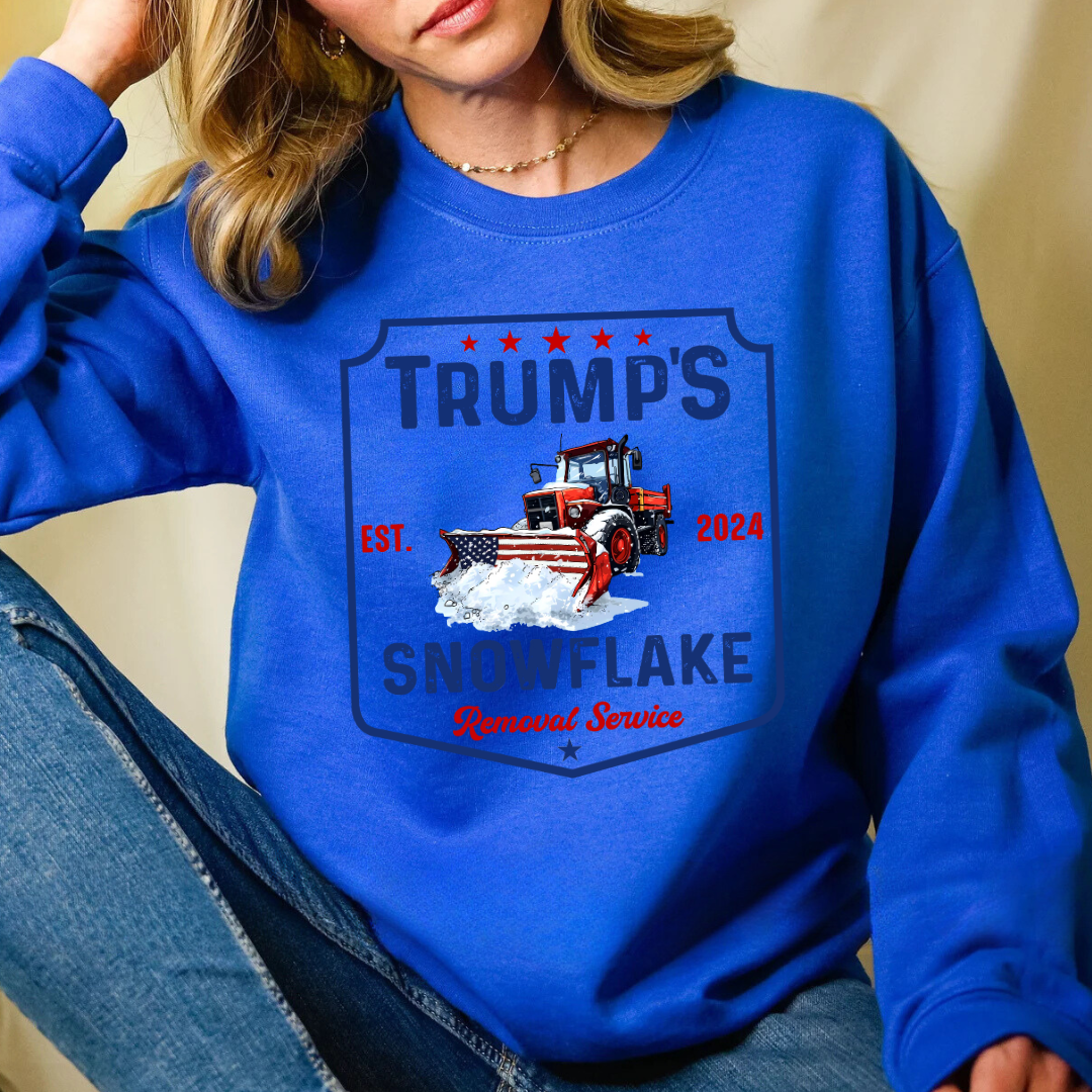 Snowflake Removal Service Sweatshirts