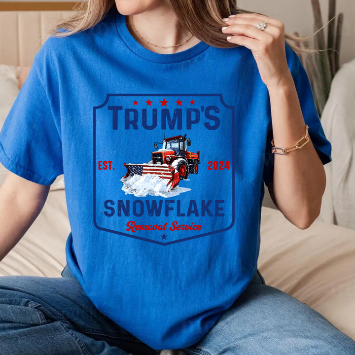 Snowflake Removal Service Tees