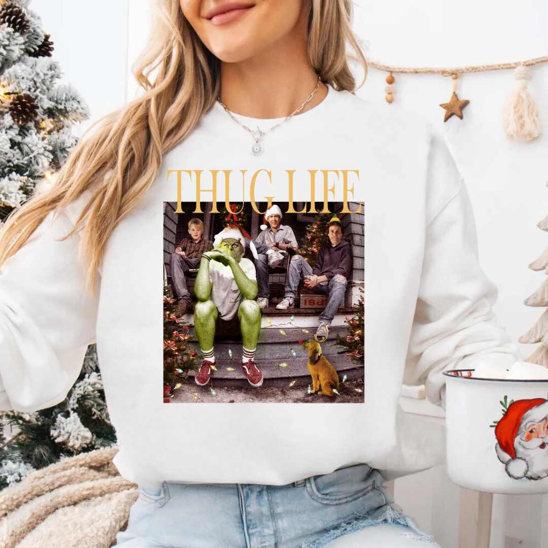 Christmas Thug Life Unisex Tees