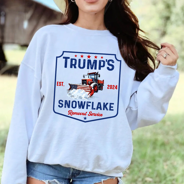 Snowflake Removal Service Sweatshirts