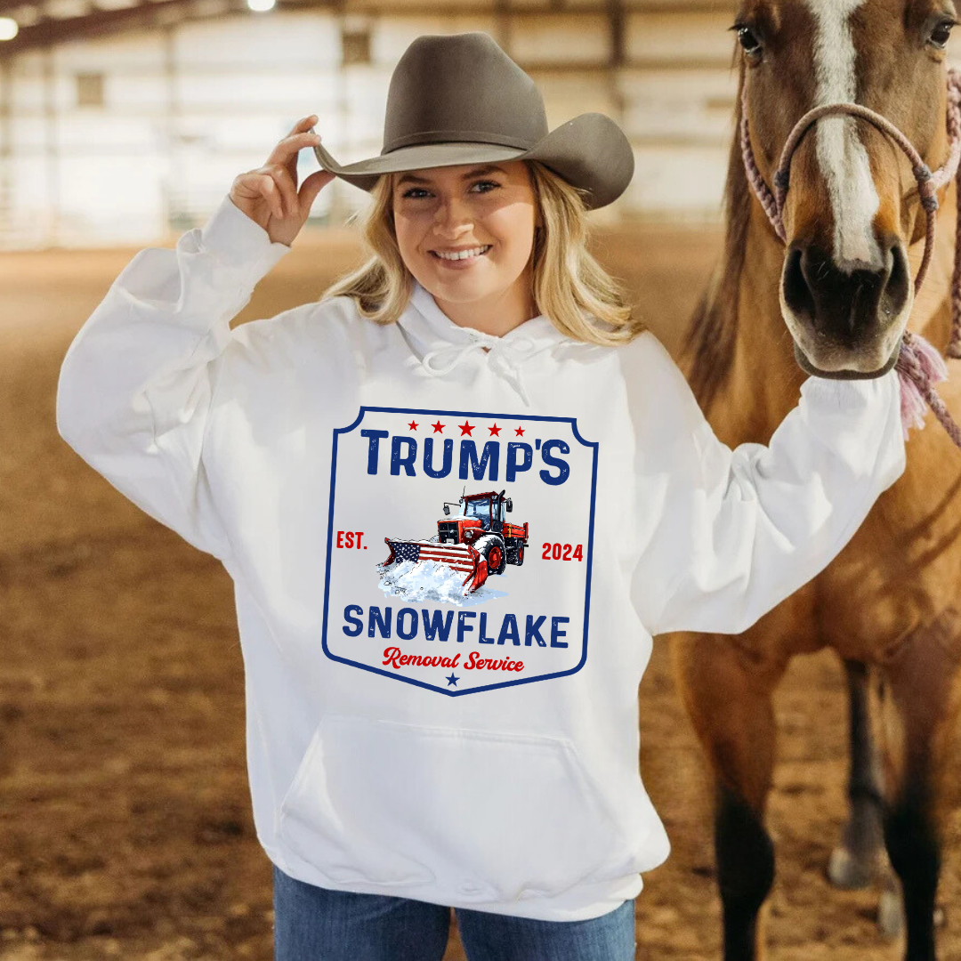 Snowflake Removal Service Sweatshirts