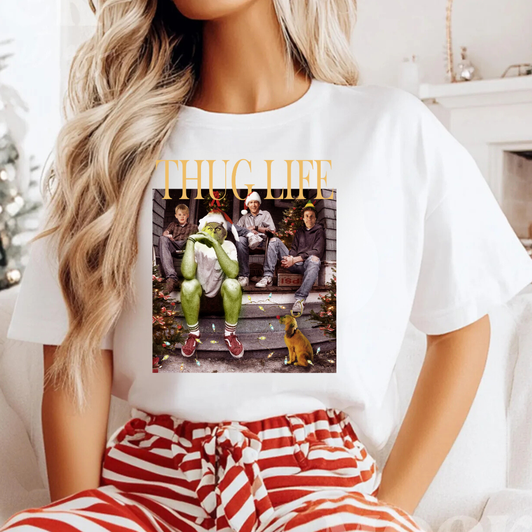 Christmas Thug Life Unisex Tees