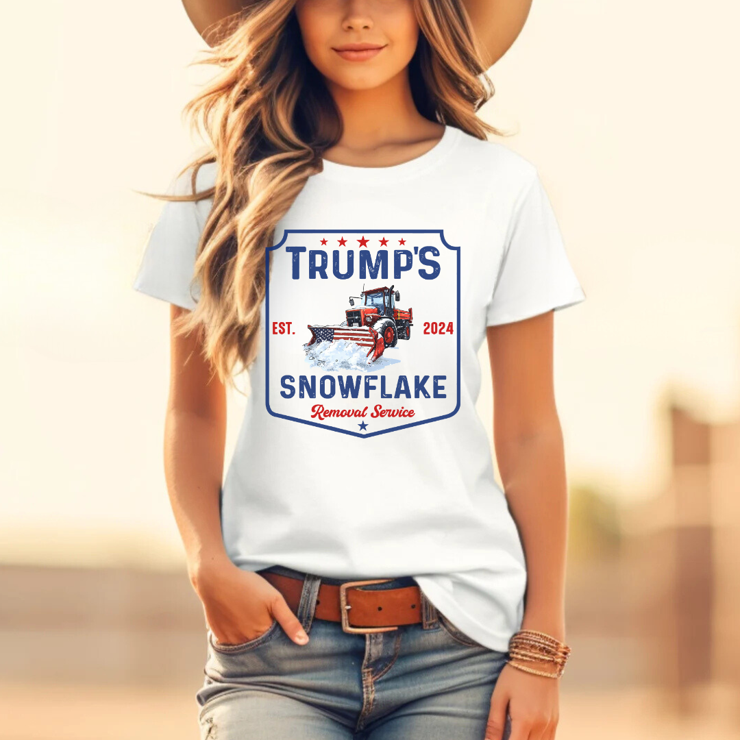 Snowflake Removal Service Tees