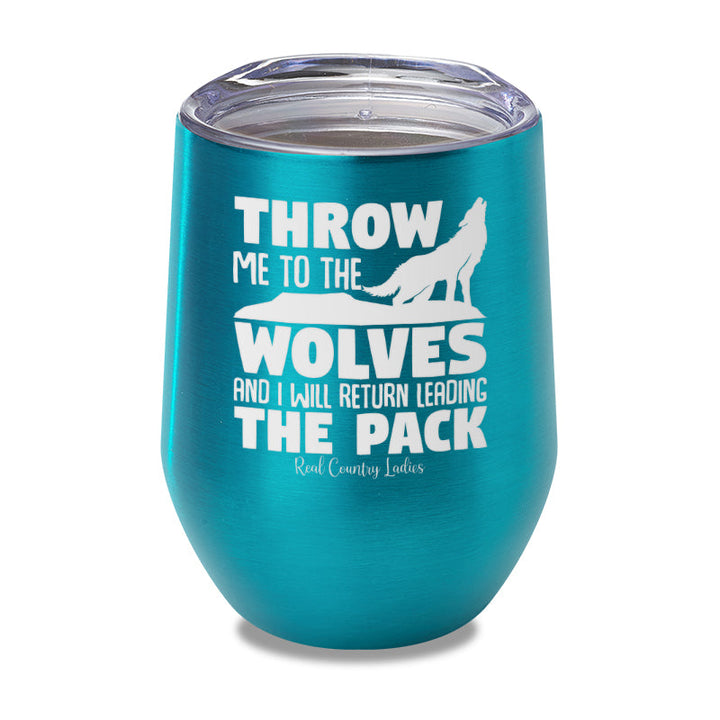 Black Friday | Throw Me To The Wolves Laser Etched Tumbler