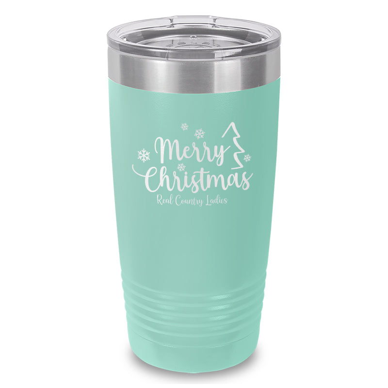 Black Friday | Merry Christmas Laser Etched Tumbler