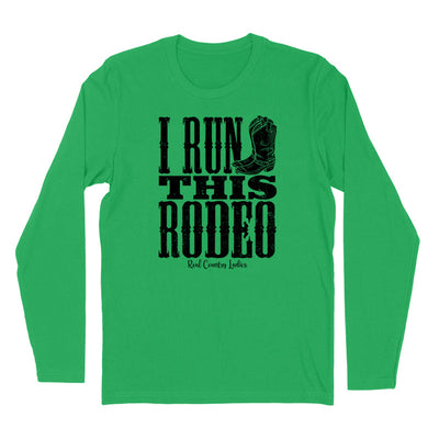 Blowout | I Run This Rodeo Black Print Hoodies & Long Sleeves