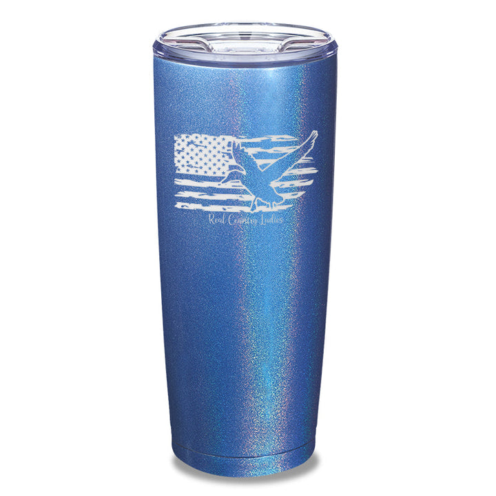 Black Friday | Duck USA Flag Laser Etched Tumbler