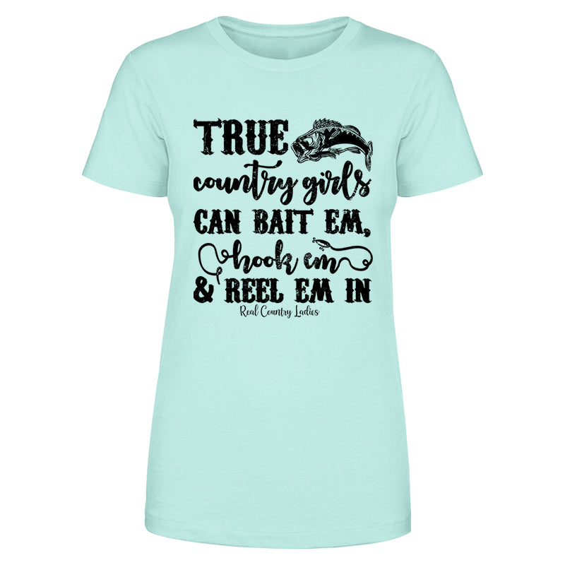 Blowout |  True Country Girls Black Print Front Apparel