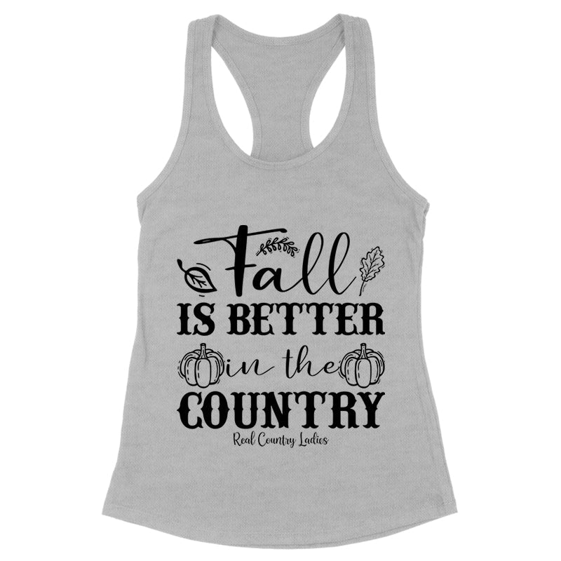 Black Friday | Fall Is Better In The Country Black Print Front Apparel