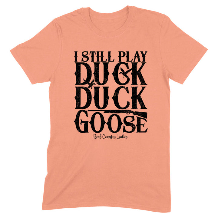 Black Friday | Duck Duck Duck The Goose Black Print Front Apparel