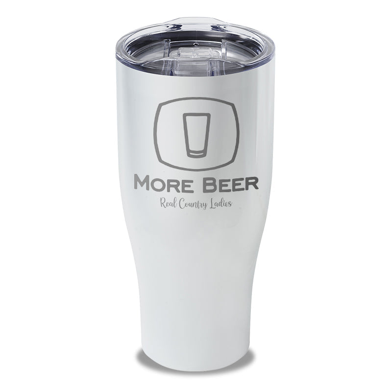 Black Friday | More Beer Laser Etched Tumbler