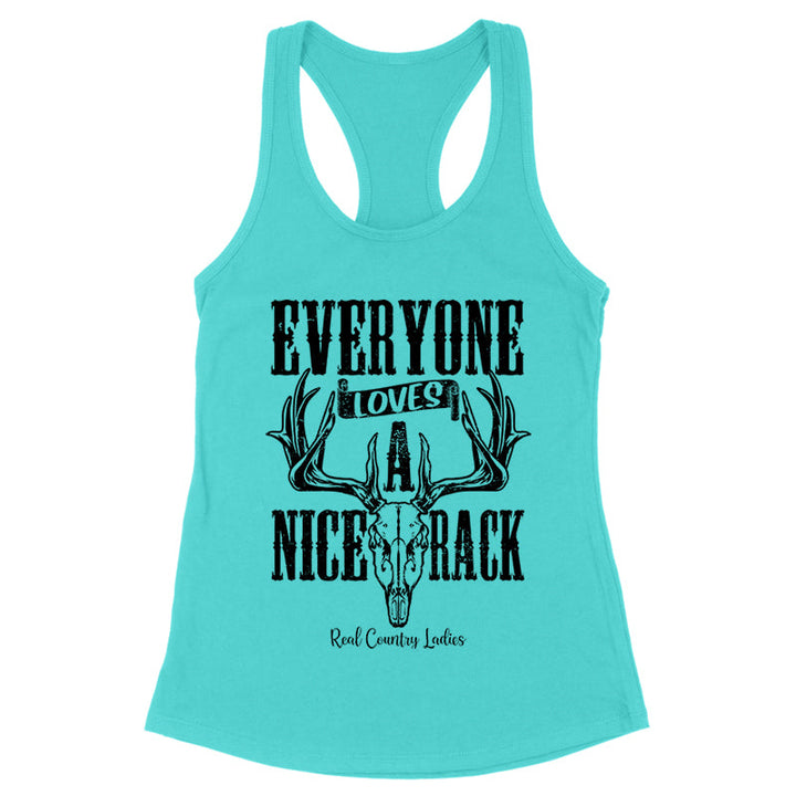 Black Friday | Everyone Loves A Nice Rack Black Print Front Apparel