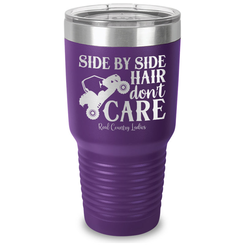 Black Friday | Side By Side Hair Don't Care Laser Etched Tumbler