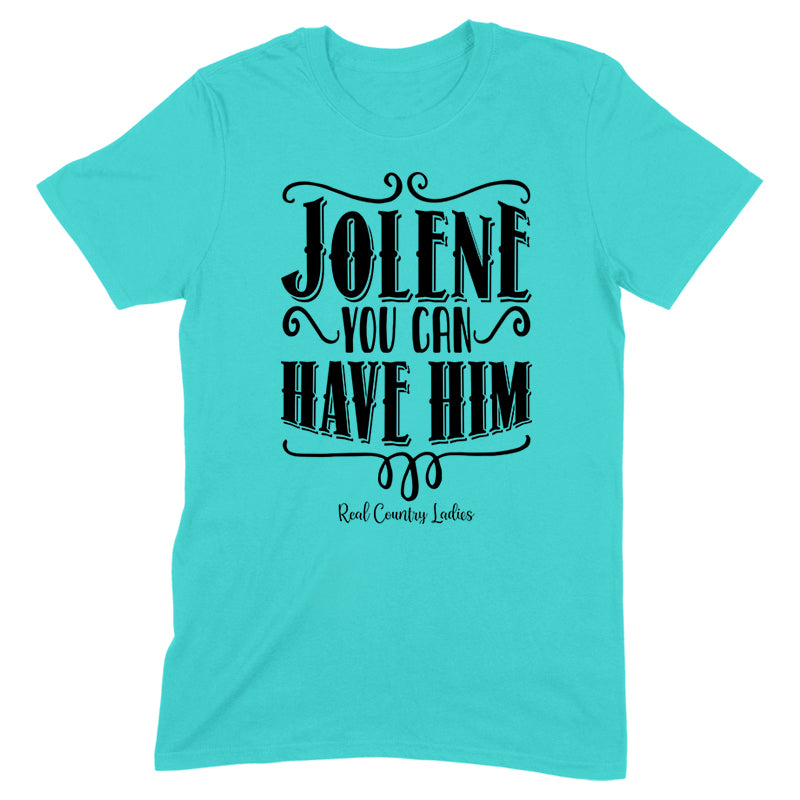 Blowout |  Jolene You Can Have Him Black Print Front Apparel