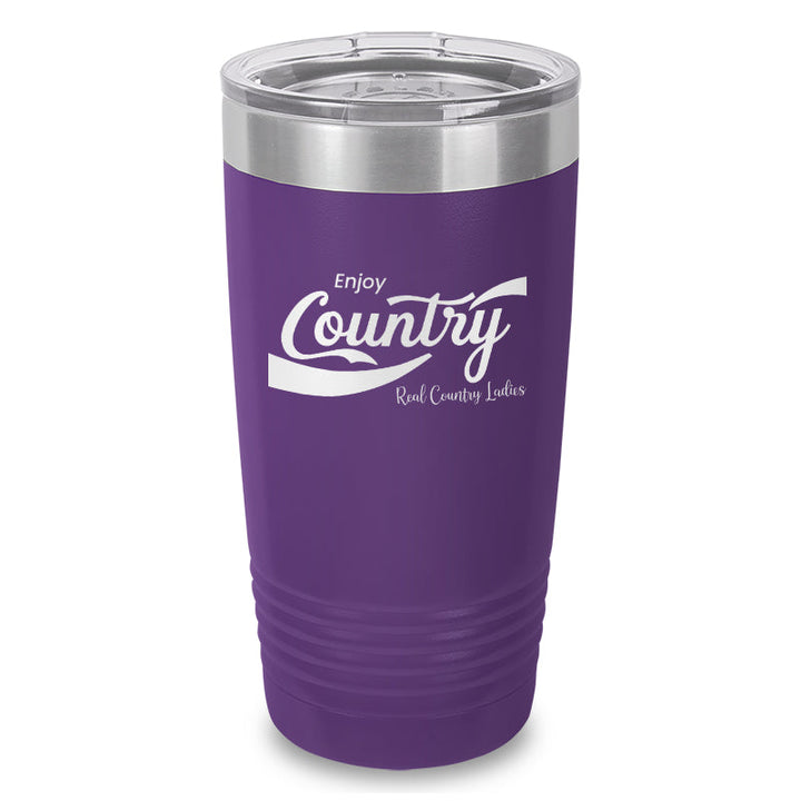 Black Friday | Enjoy Country Laser Etched Tumbler