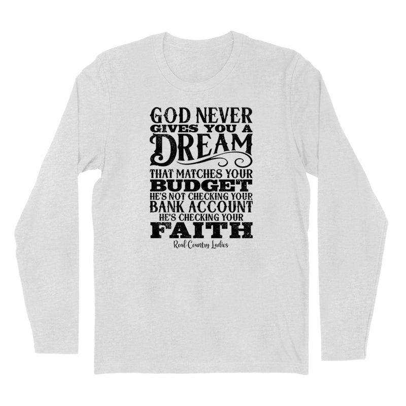 Blowout | God Never Gives You A Dream That Matches Black Print Hoodies & Long Sleeves