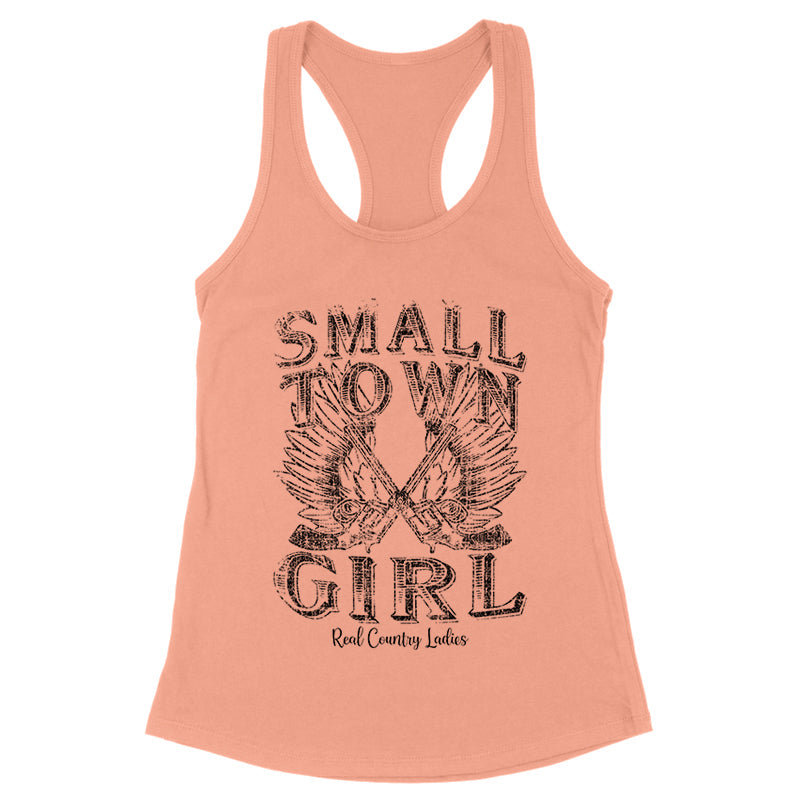 Blowout |  Small Town Girl Black Print Front Apparel