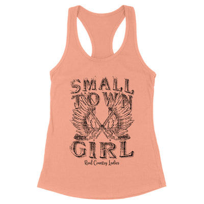 Blowout |  Small Town Girl Black Print Front Apparel